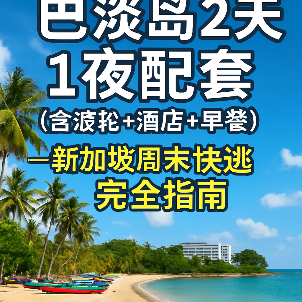 巴淡岛2天1夜配套（含渡轮+酒店+早餐）——新加坡周末快逃完全指南