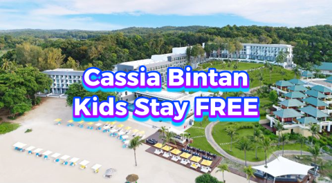 Kids Stay Free at Cassia Bintan - The Perfect Family Beach Getaway!