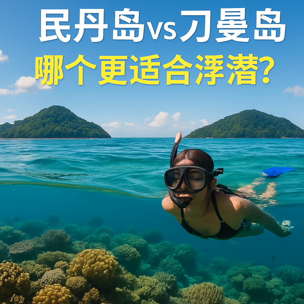 民丹岛 vs 刁曼岛：哪个更适合浮潜？