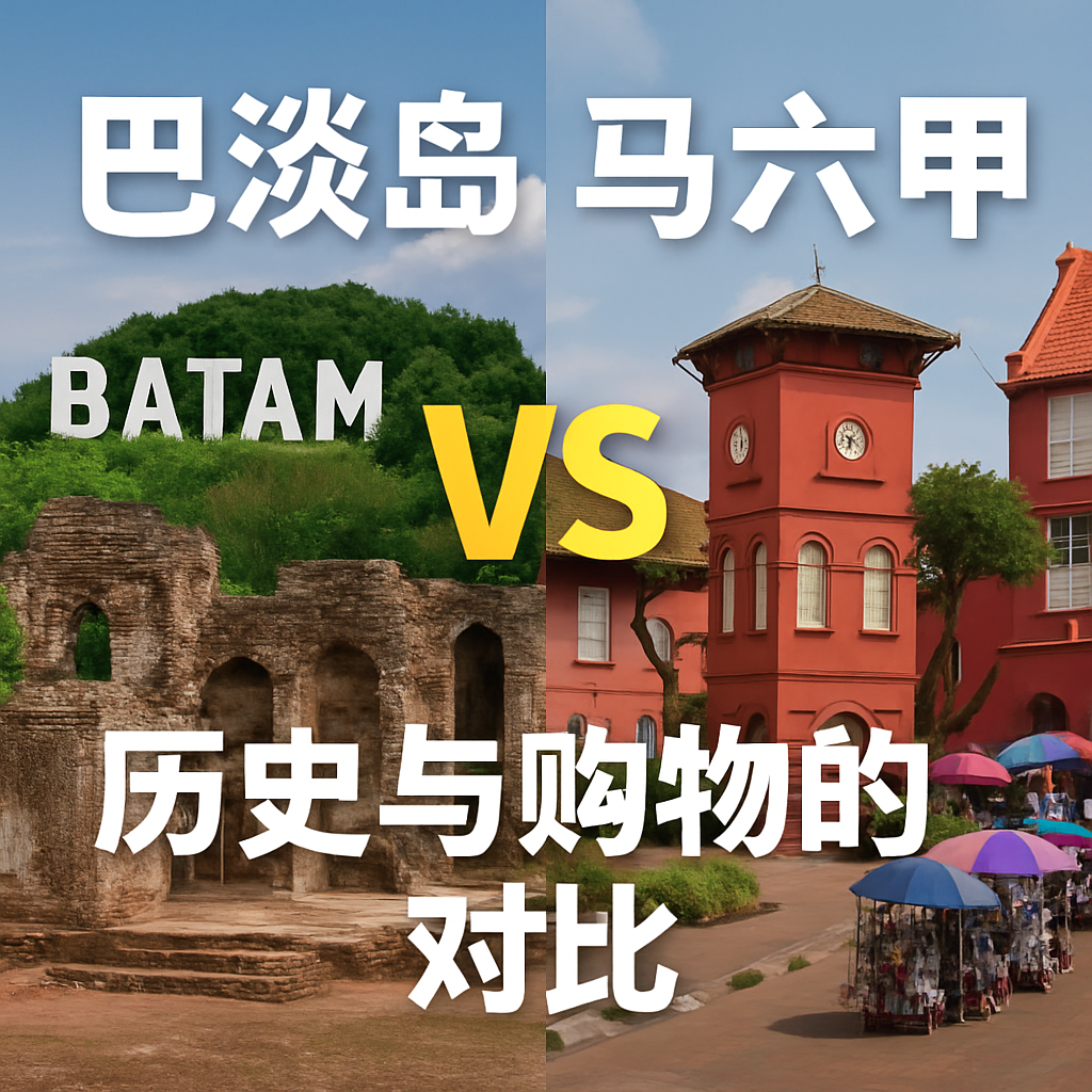 巴淡岛 vs 马六甲：历史与购物的对比