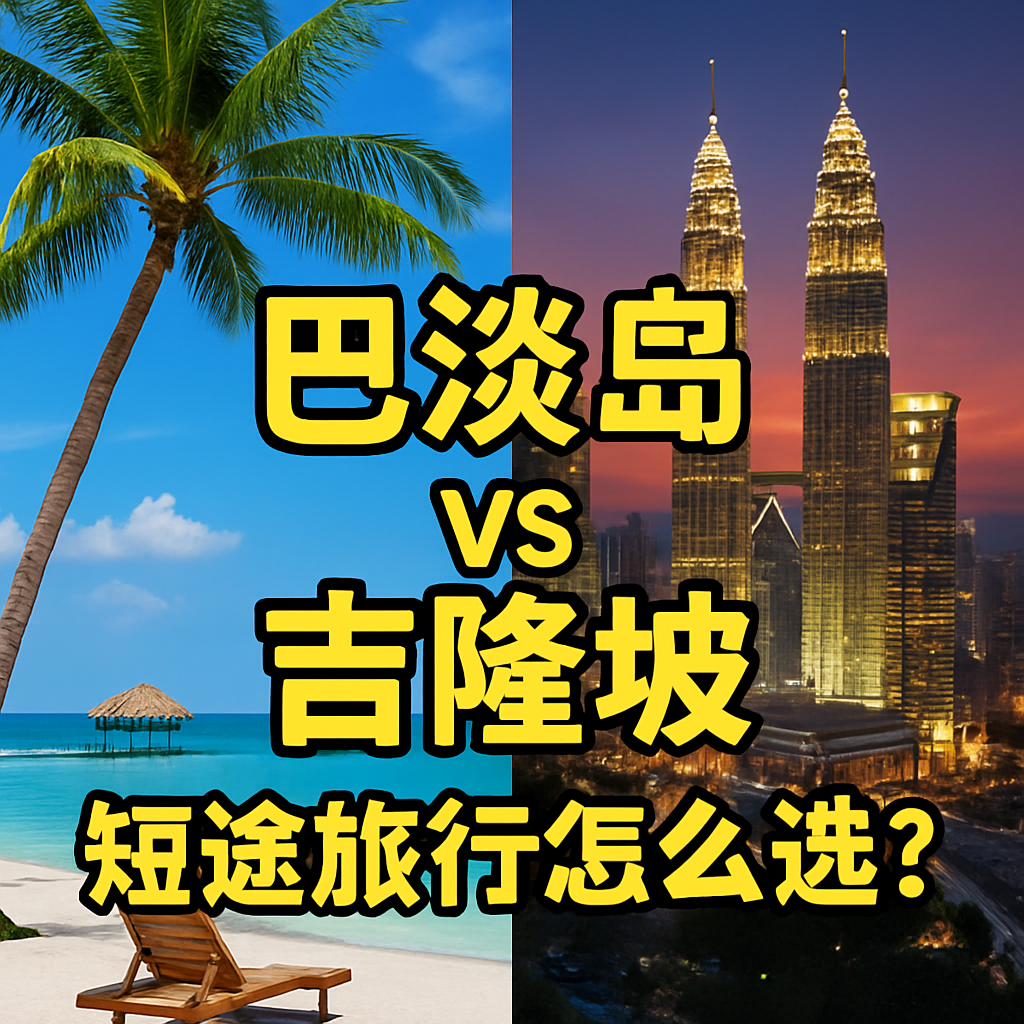 巴淡岛 vs 吉隆坡：短途旅行怎么选？