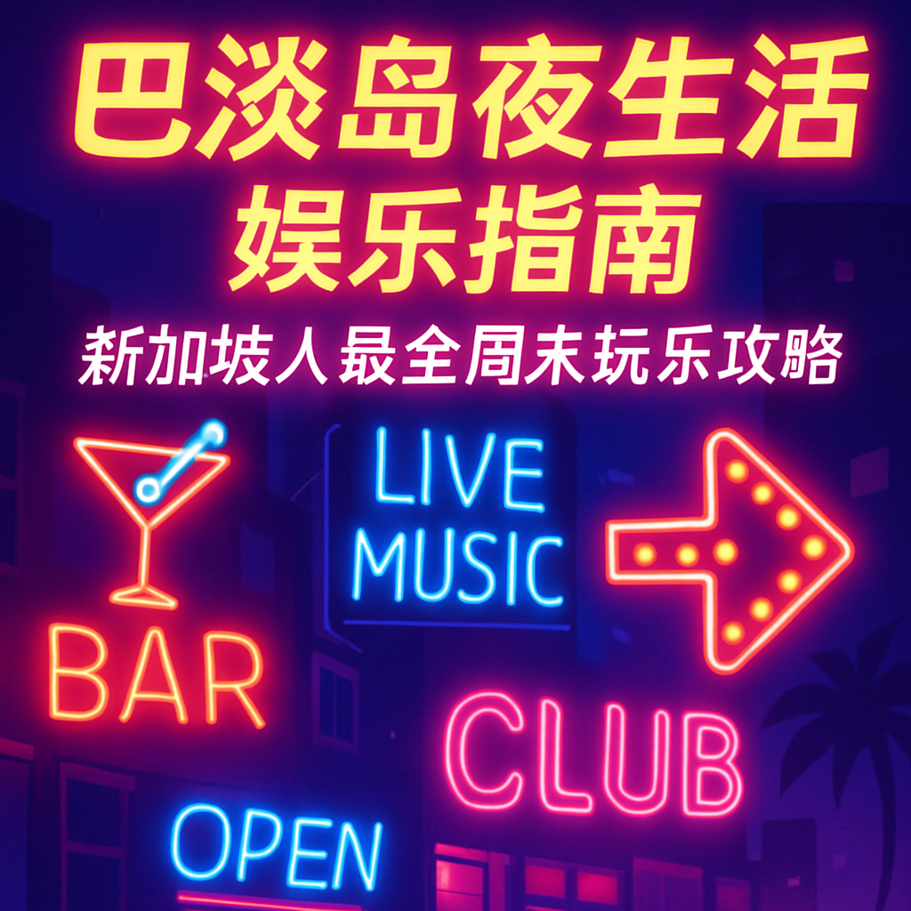 巴淡岛夜生活 & 娱乐指南：新加坡人最全周末玩乐攻略