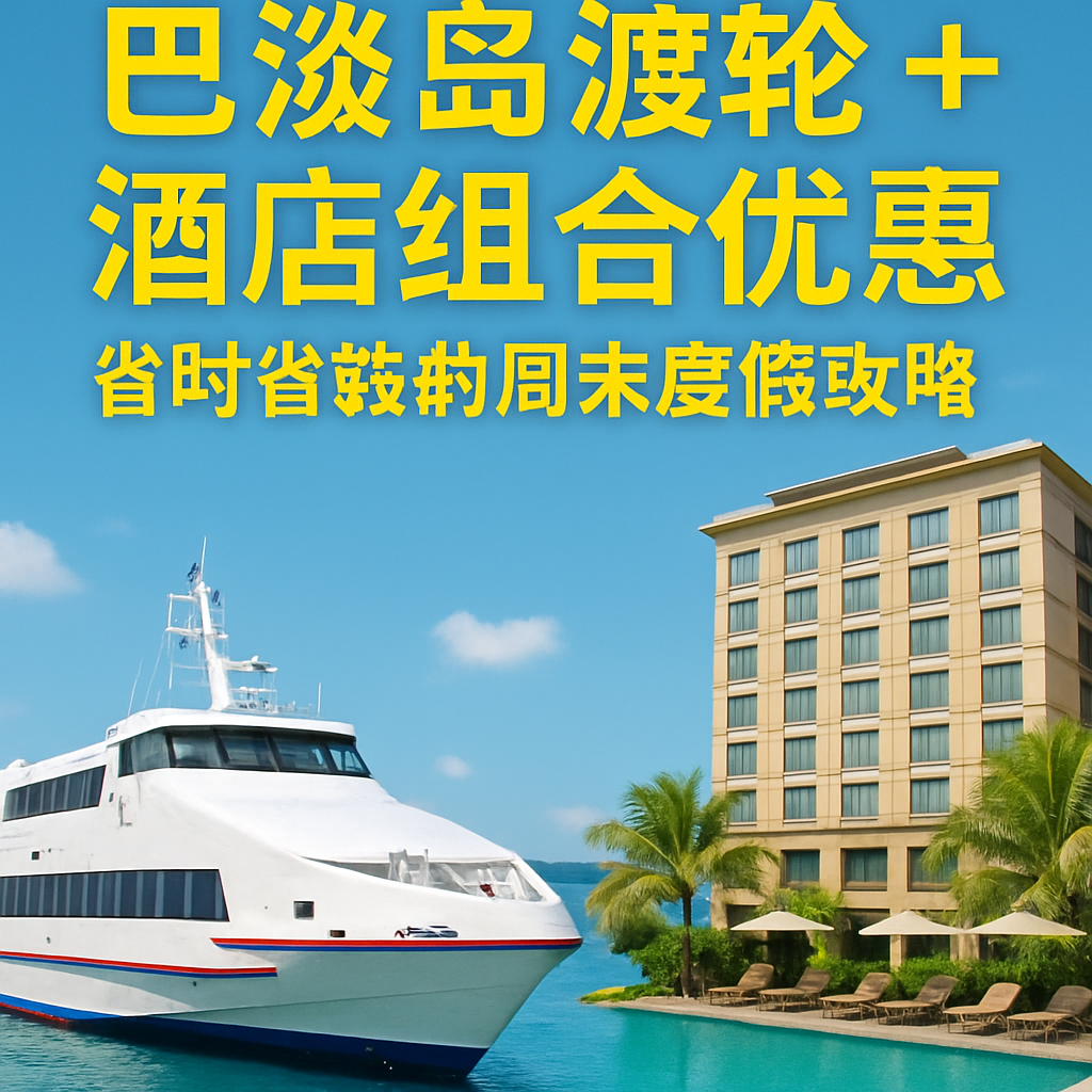 巴淡岛渡轮 + 酒店组合优惠：省时省钱的周末度假攻略