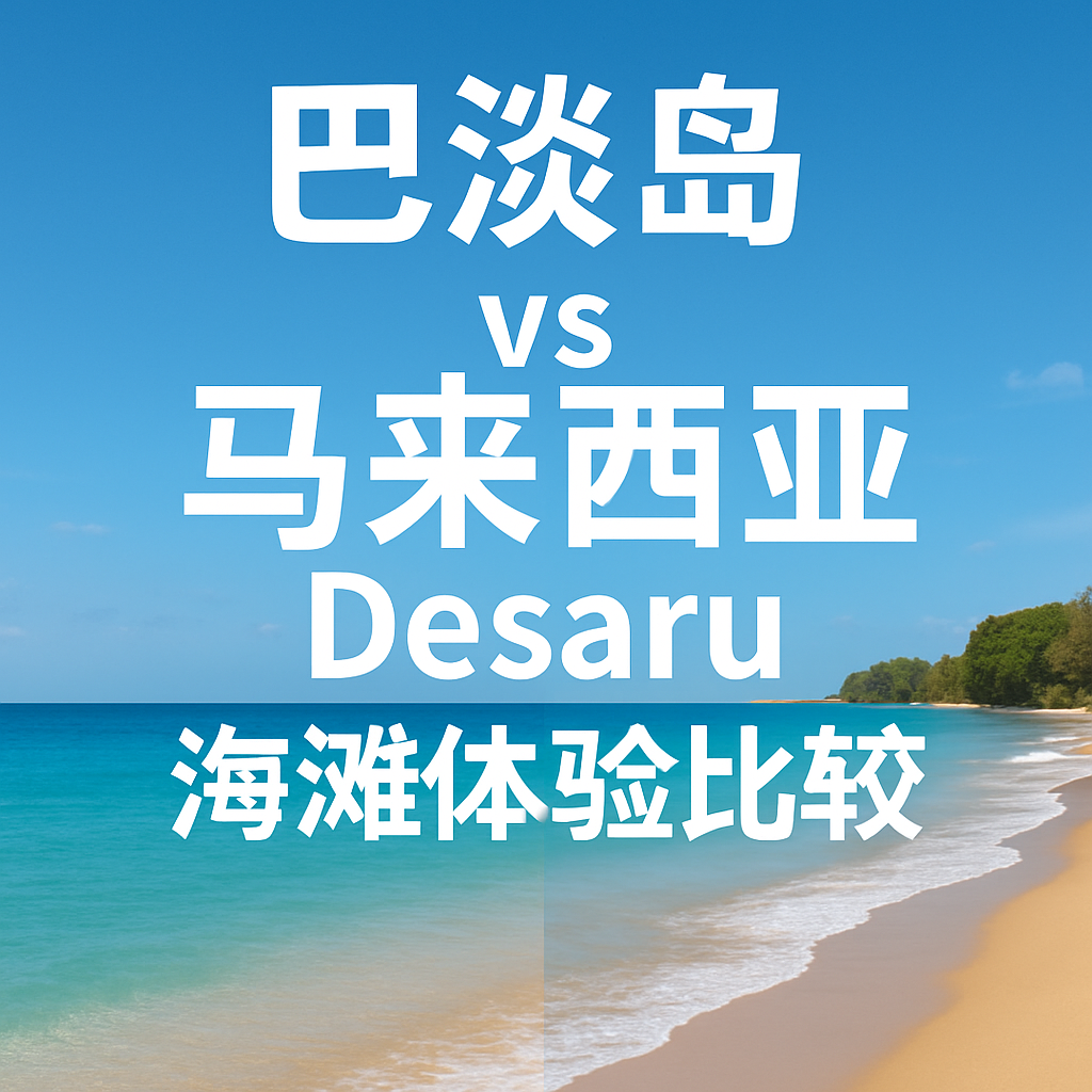 巴淡岛 vs 马来西亚 Desaru：海滩体验比较