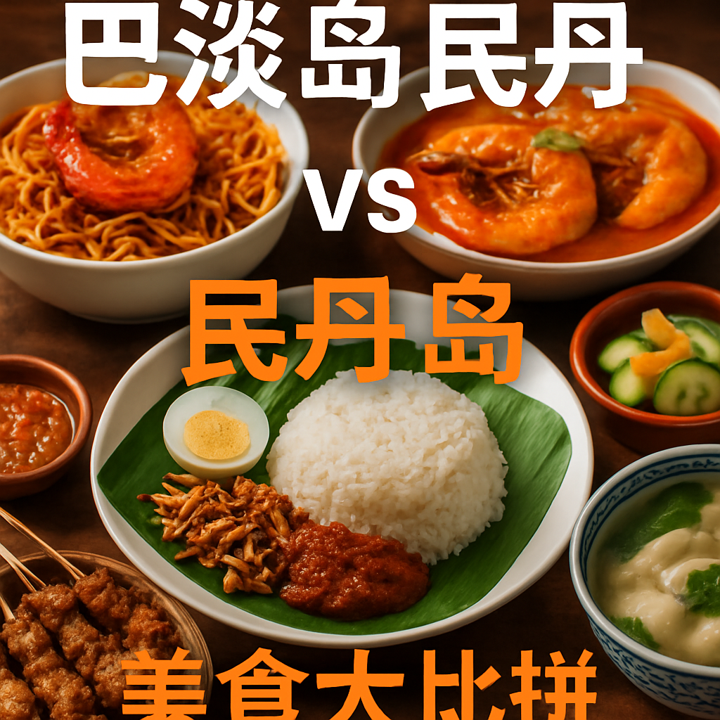 巴淡岛 vs 民丹岛：美食大比拼