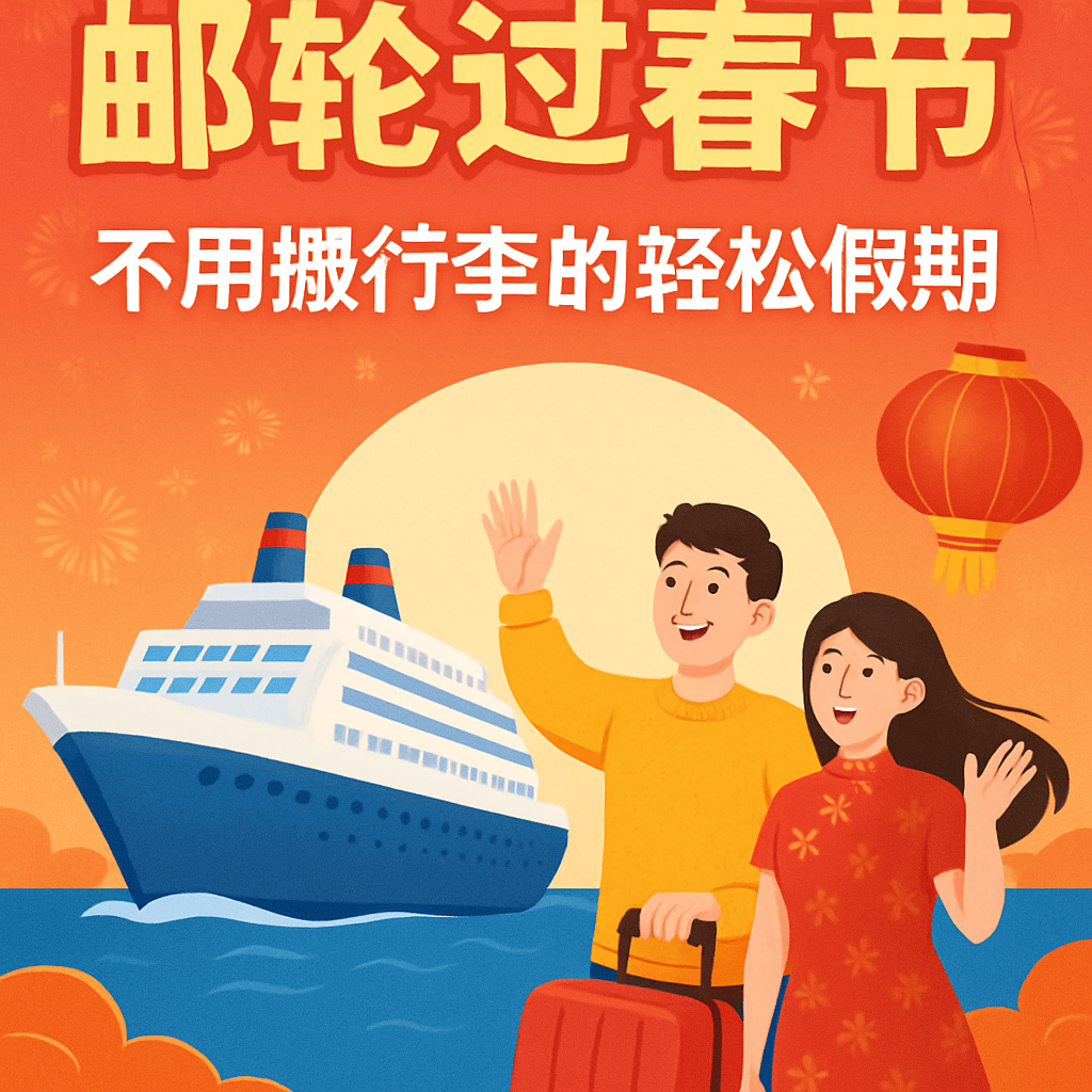 邮轮过春节：不用搬行李的轻松假期