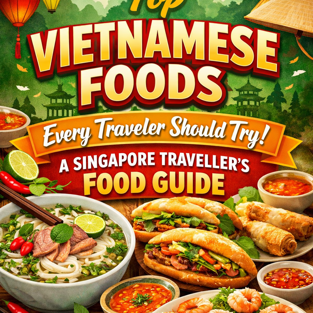 Top Vietnamese Foods Every Traveler Should Try: A Singapore Traveller&rsquo;s Food Guide
