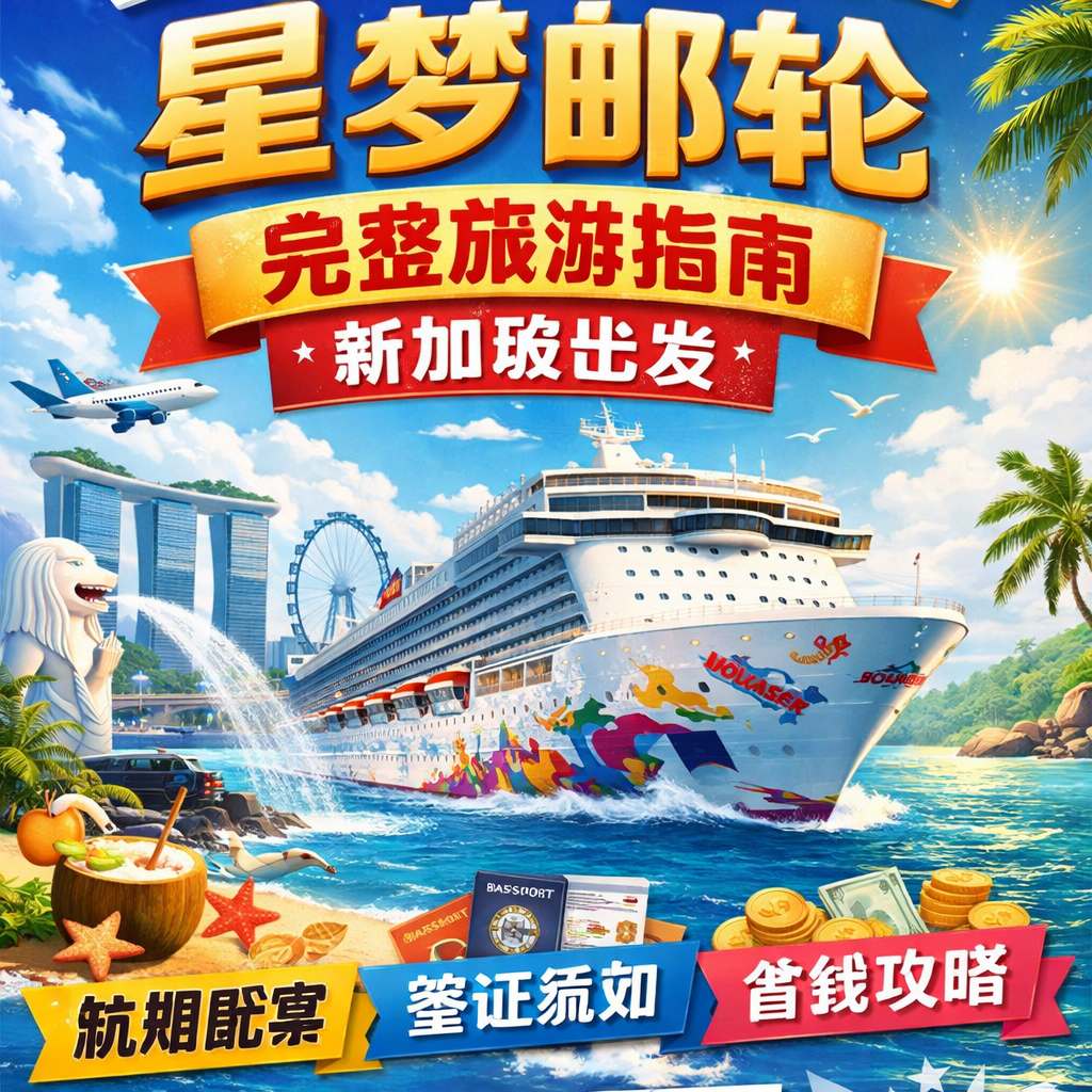 Star Voyager 星梦邮轮完整旅游指南｜新加坡出发船期、配套、签证与省钱攻略