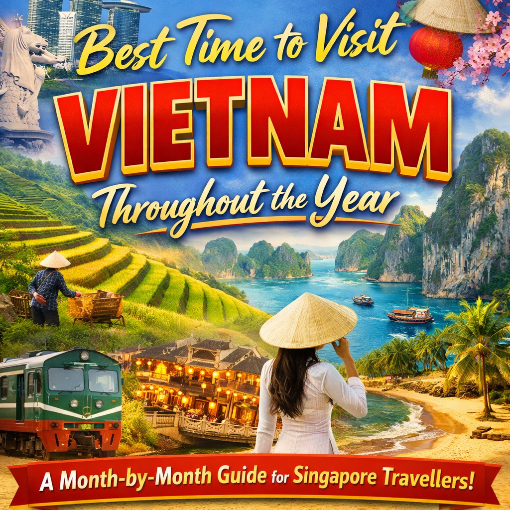 Best Time to Visit Vietnam Throughout the Year: A Month-by-Month Guide for Singapore Travellers