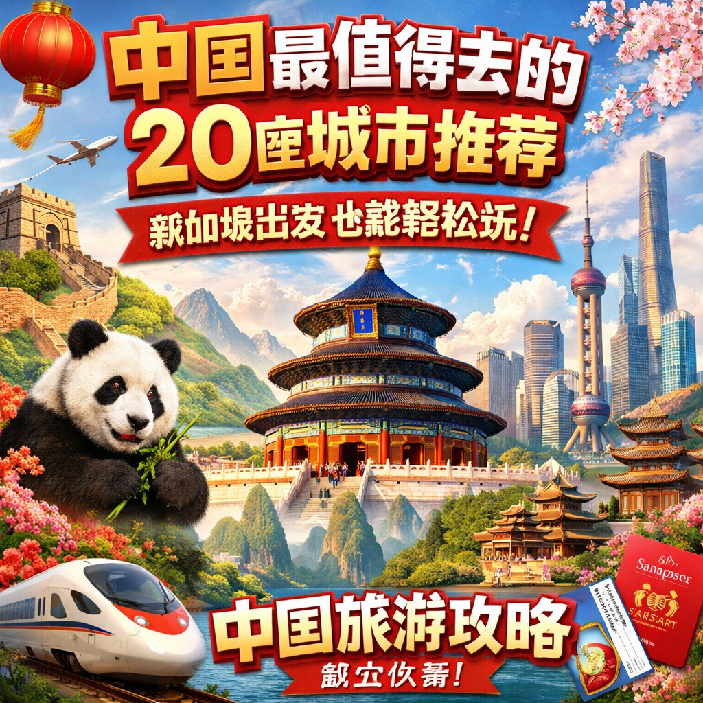 中国最值得去的20座城市推荐：新加坡出发也能轻松玩的中国旅游攻略