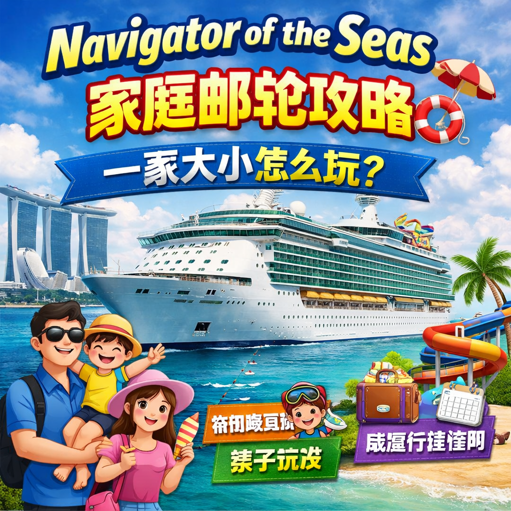 Navigator of the Seas 家庭邮轮攻略：一家大小怎么玩？新加坡出发亲子玩法、预算与行程全指南