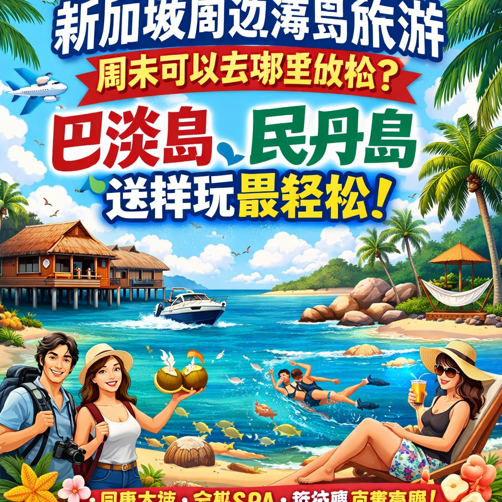 新加坡周边海岛旅游：周末可以去哪里放松？巴淡岛、民丹岛这样玩最轻松