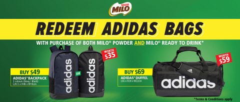 Adidas Bag For FREE !!!
