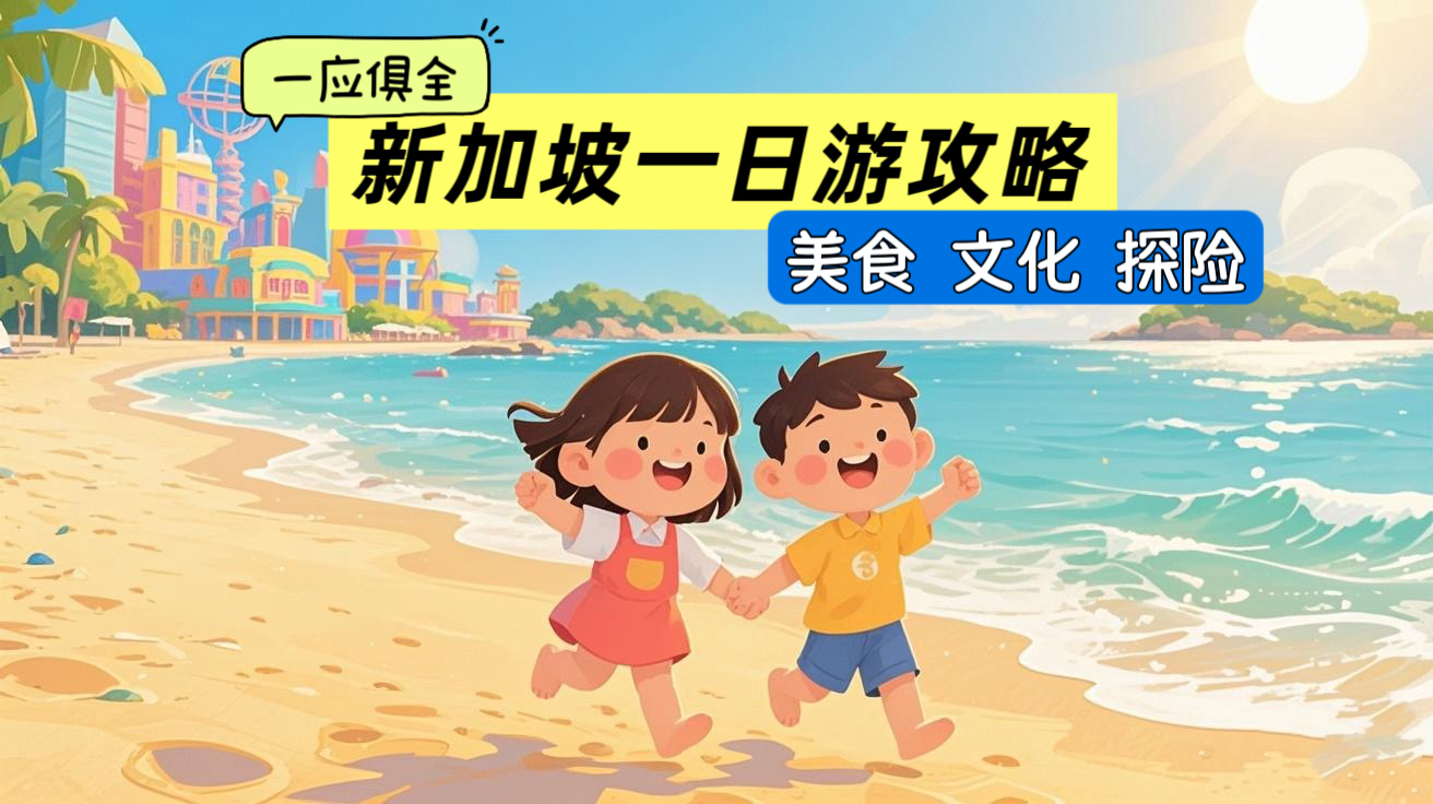 新加坡一日精华游：美食 × 文化 × 冒险 一应俱全！
