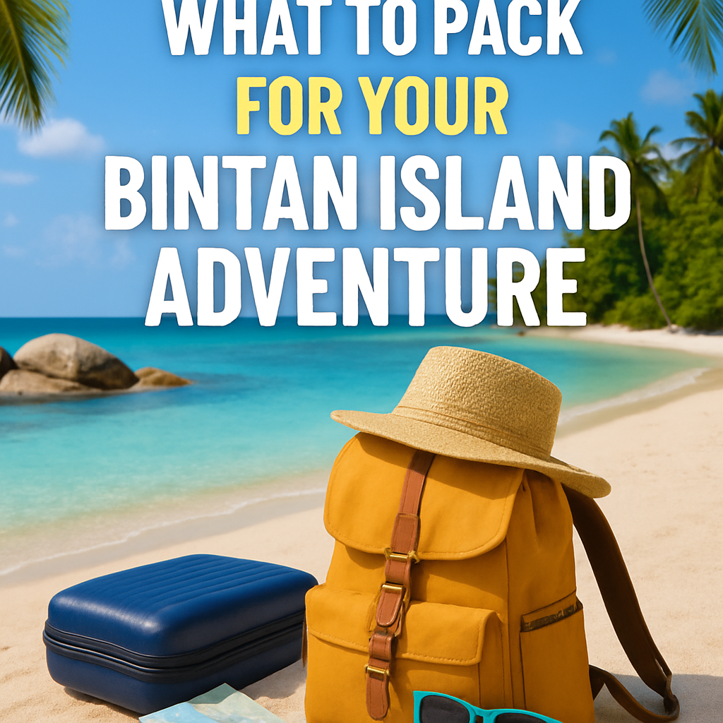 What to Pack for Your Bintan Island Adventure