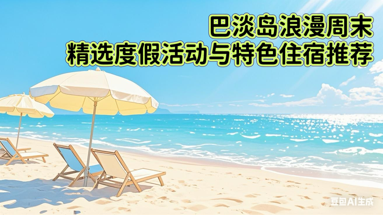 巴淡岛浪漫周末：精选度假活动与特色住宿推荐