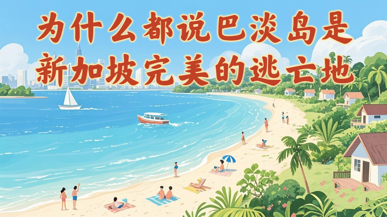 为什么都说民丹岛是新加坡完美的周末逃亡地？