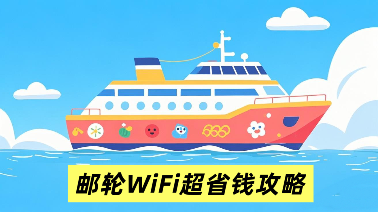 别再买天价Wi-Fi！亲测邮轮上网超实惠的野路子