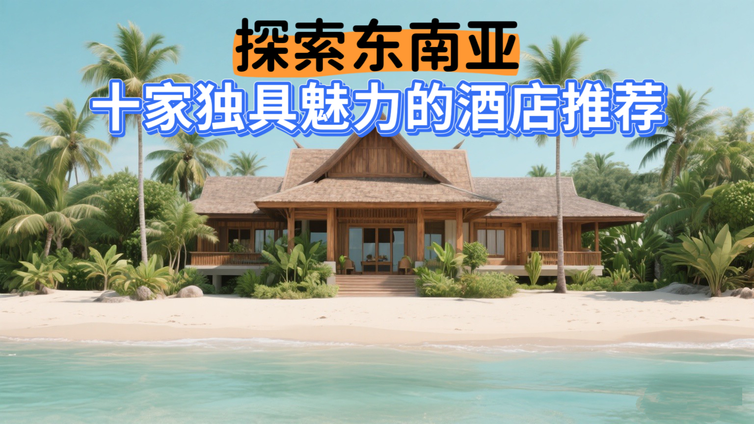 探索东南亚：十家独具魅力的酒店推荐
