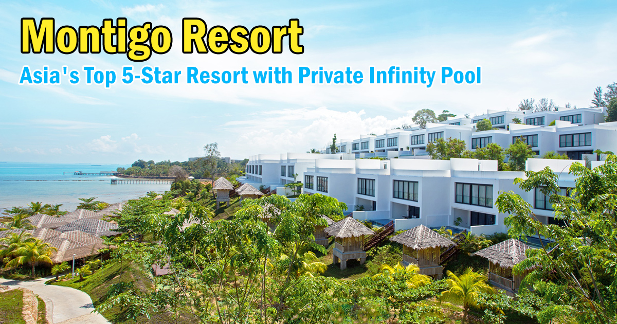 Batam | Montigo Resort + Ferry! Asia's Top 5-Star Resort with Private Infinity Pool