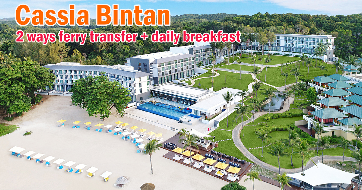 Bintan | Cassia Resort + Ferry 