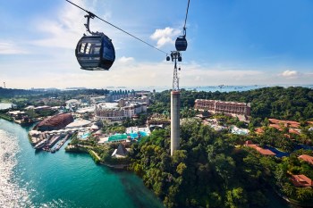 Singapore Cable Car Ride - Mount Faber Line & Sentosa Line [Open Ticket]